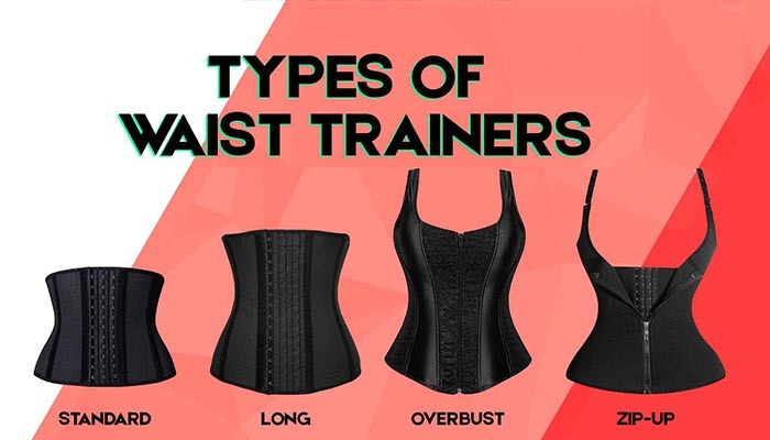 different waist trainers