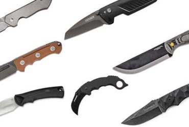 Various types of knives