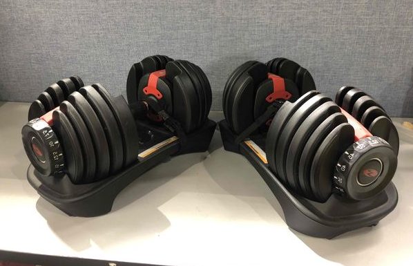 Bowflex SelectTech 552 Adjustable Dumbbells.