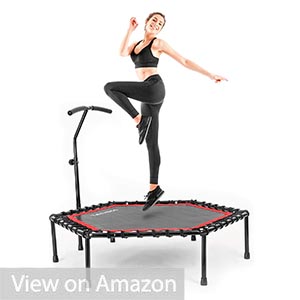 Techmoo 50 Inch Mini Trampoline