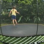 Springfree Trampoline 8' x 13' Large Oval Trampoline with Enclosure