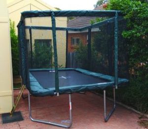 Rectangle trampoline-for-small-spaces