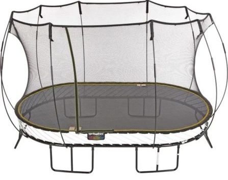 Springfree Trampoline Large Oval with Basketball Hoop & Ladder