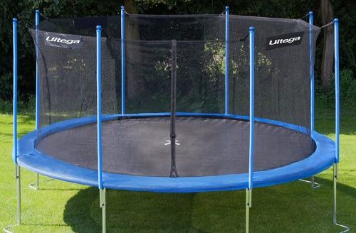 having a 14 trampoline