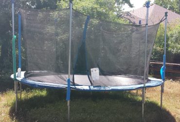 old trampoline